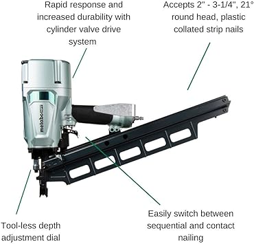 Koki Holdings America NR83A5M Framing Nailers product image 2
