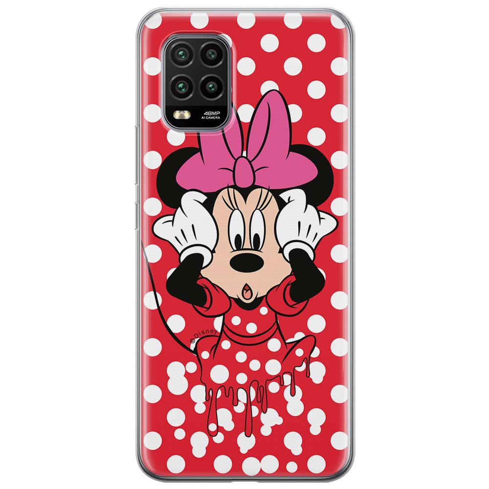 ERT GROUP mobile phone case for Xiaomi MI 10 LITE original and officially Licensed Disney pattern Minnie 016 optimally adapted to the shape of the mobile phone, case made of TPU — image 1