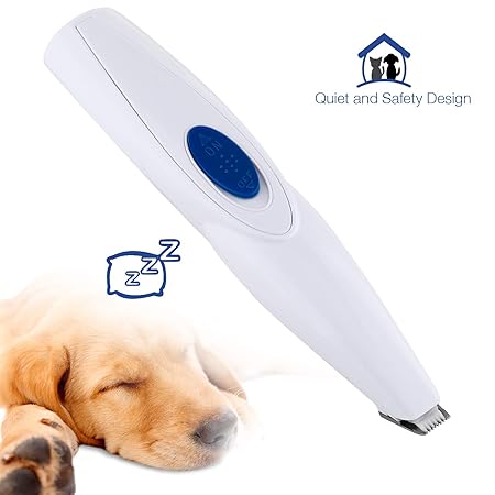 FishOaky Tierhaarschneider für Hunde und Katze, Profi Leise Hundeschermaschine Haarschneider Haarschneidemaschine Schermaschi