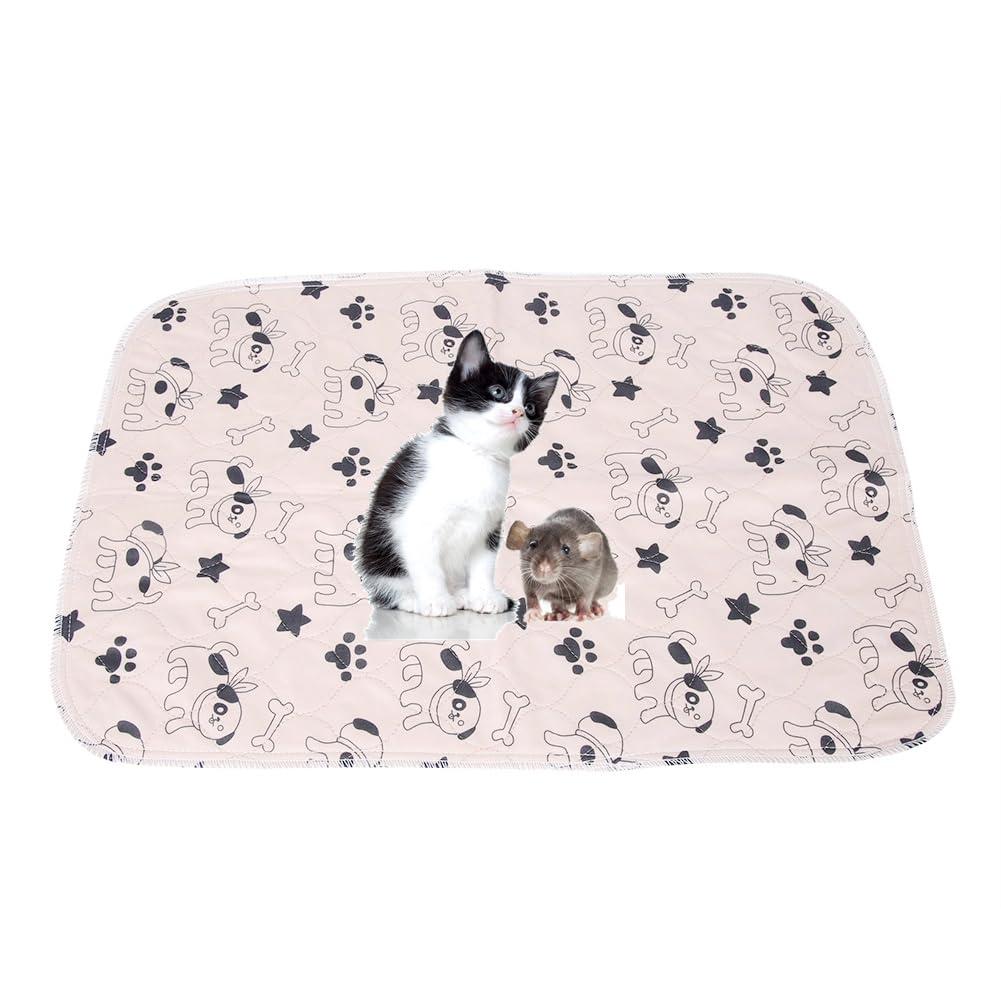 Washable Reusable Dog Training Pads Waterproof Puppy Pee Pads Fast Absorbing for Indoor Outdoor Car Travel (40x60cm)