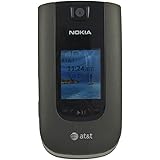 AT&T Nokia 6350 No Contract Global 3G GSM Push-to-Talk Camera Gray Cell Phone