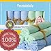 Forstylebaby Organic Bamboo Baby Washcloths - EXTRA LARGE 12