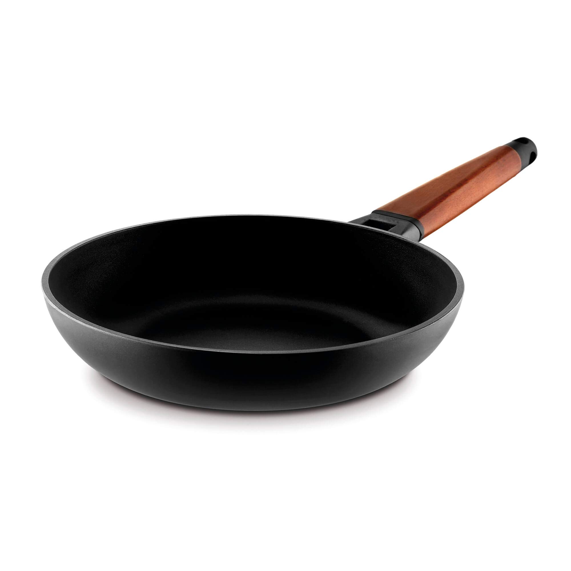 Castey Frying Pan with Removable Wooden Handle, 26 cm
