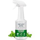 Ant &amp; Spider Repellent Spray 16 OZ, Natural Peppermint Oil Spray for Pest | Bug Deterrent for Roaches, Insect Repellent Indoor &amp; Outdoor Use, Safe for Kids and Pets, Suit for Garage Kitchen Attic Patio