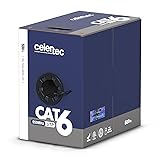 Cat6 Plenum Cable, 500ft, UTP