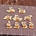 WINZIK Lapel Pins Set Novelty Cute Cartoon Brooch Badges for Children Adults Clothes Backpacks Decor (Funny Cute Animals Pins Set of 9)