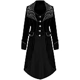 gaohat Womens Victorian Gothic Vintage Tailcoat Pirate Jacket Steampunk halloween Long Coat