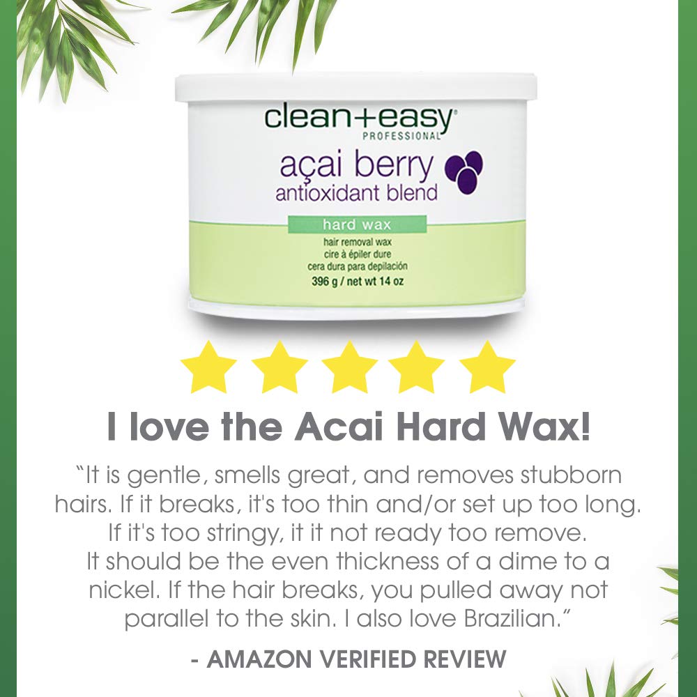 Clean Easy Hard Wax Barezilian 14 Ounce Amazon In Beauty