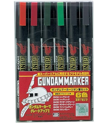Amazon.com: [MS105] Gundam Marker Basic Set : Arts, Crafts & Sewing
