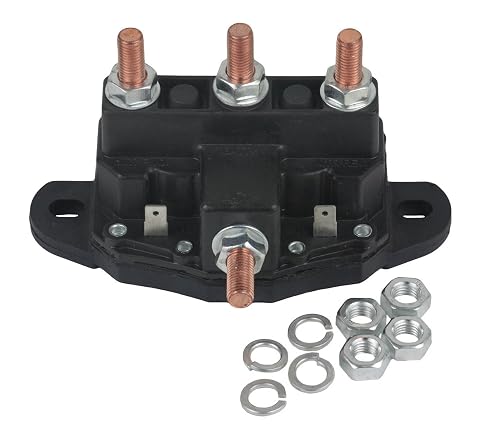 RAREELECTRICAL Winch Solenoid Relay 12V 6 Terminal Motor Reversing ...