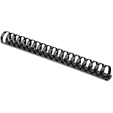 Fellowes Plastic Comb Bindings, 0.75-Inch, 150 Sheet Capacity, 100-Pack, Black (52367)