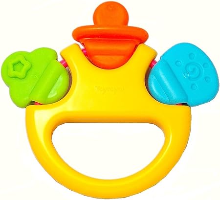 Amazon お手てにピッタリ カミカミなめなめ No 3236 がらがら ラトル おもちゃ