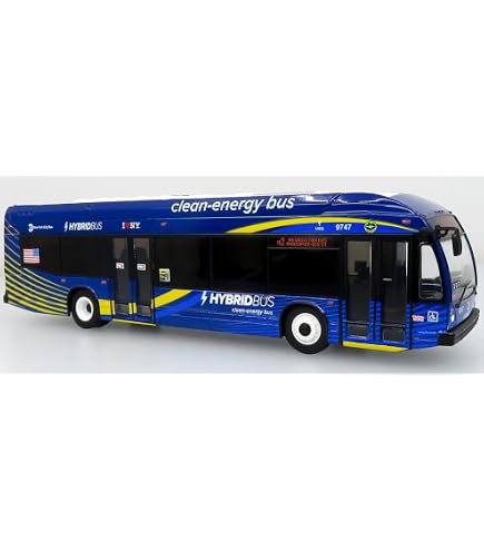 Amazon.com: Iconic Replicas NFI Xcelsior XE60 5-Door Articulated