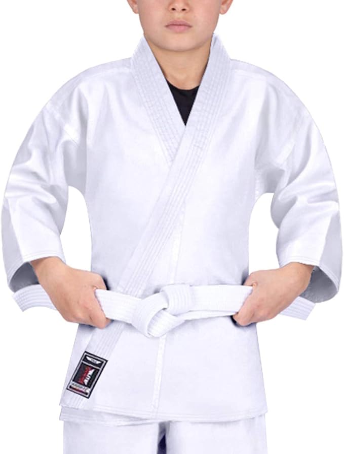 Elite Sports Kids Karate GI, Uniforms Lightweight Karate Uniform for