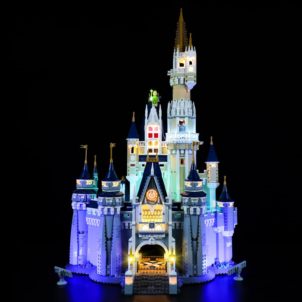Kyglaring LED Lighting Kit (No Model) - Compatible with Lego-71040 The Disney Cinderella Castle Building Blocks Model Set - Only Leds No Brick Set (Classic Version) — image 1