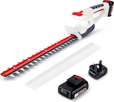 NETTA Cordless Hedge Trimmer & Tree Trimmer Ultralight 2kg 450mm Blade