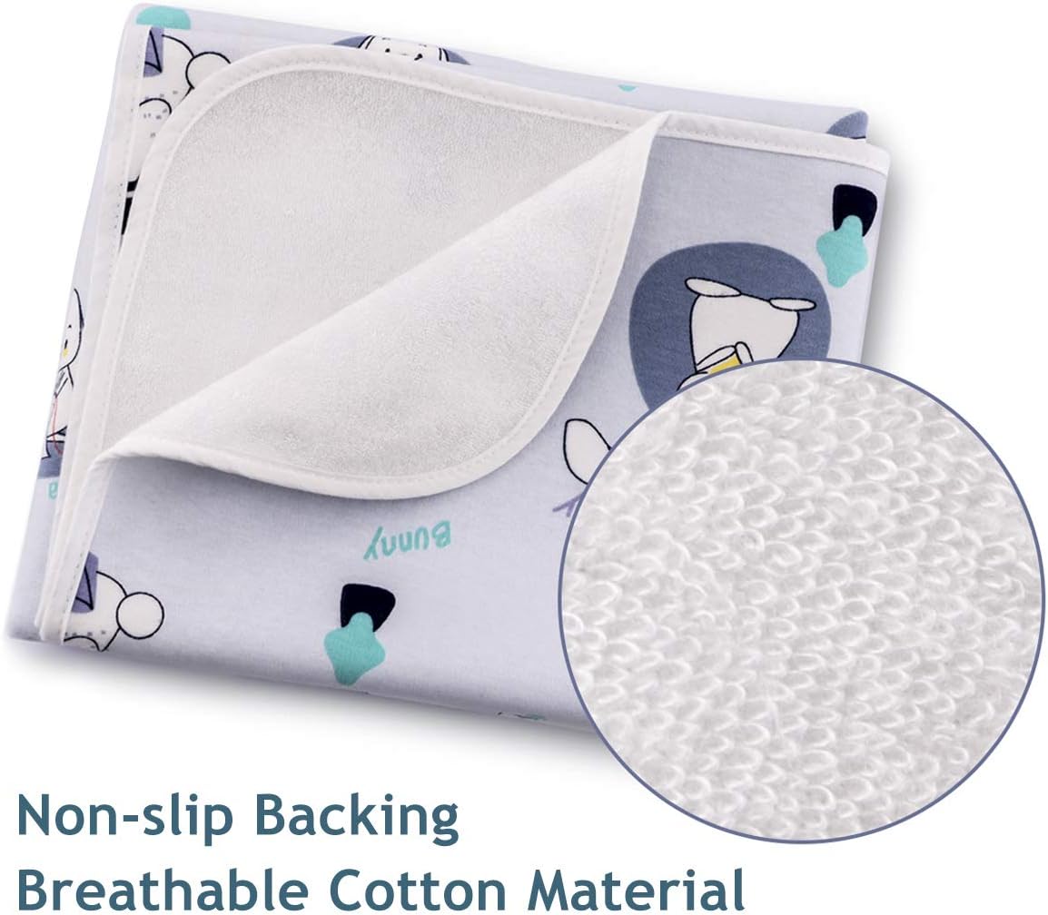 ROCCED Baby Bed Pad Waterproof Washable Reusable 31"x40" Large Toddler Mattress Protector Incontinence Pads Sheet Cover Underpads for Kids Adults and Pets Potty Training Mat: Home & Kitchen