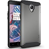 TUDIA OnePlus 3T / OnePlus 3 Case, Slim-Fit Heavy Duty [Merge] Extreme Protection/Rugged but Slim Dual Layer Case for OnePlus