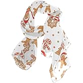 Women Long Silk Scarf, Satin Shawl Chiffon Large Stole Headscarf Sunscreen Wrap