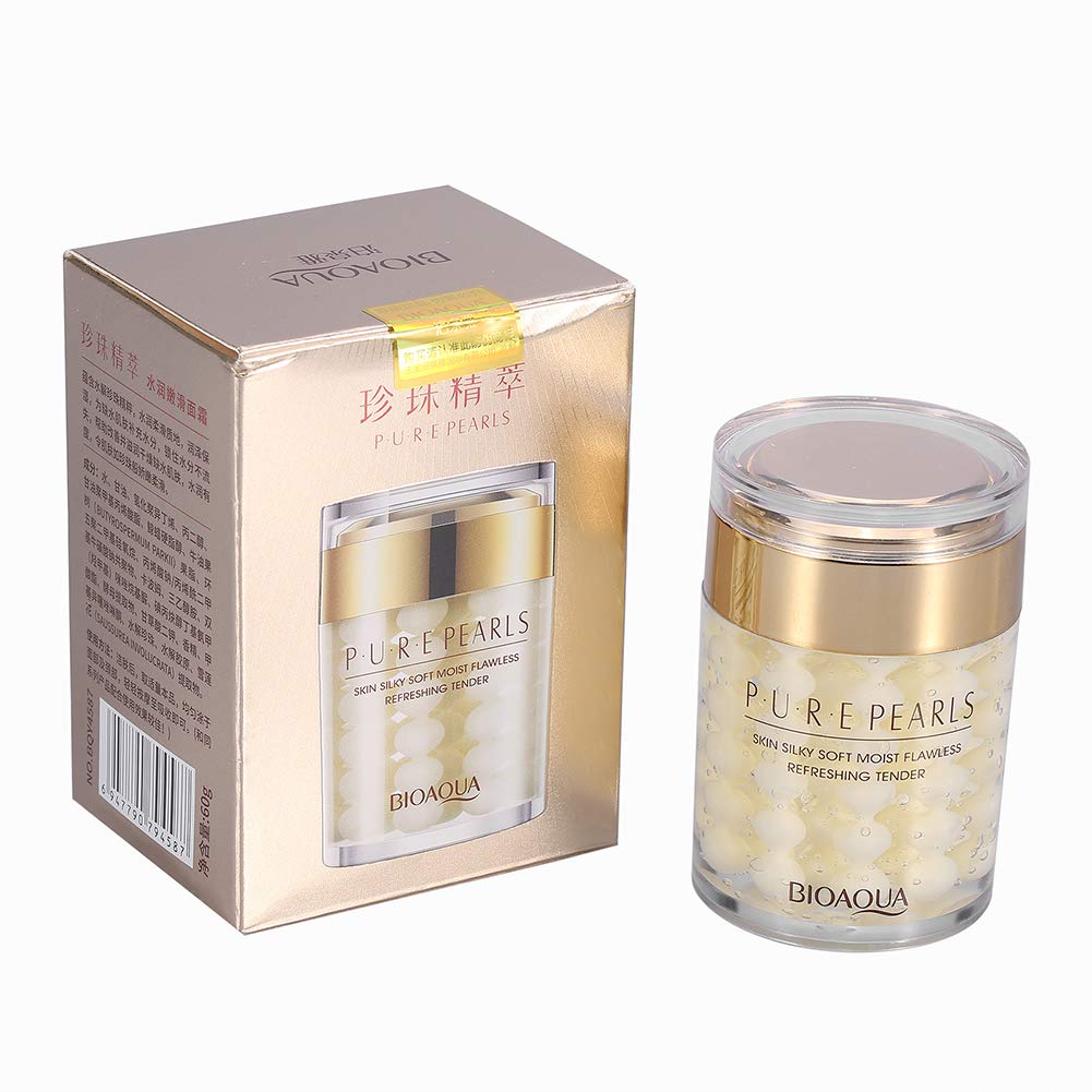 Deep Moisturizing Face Cream,Pearl Essence Cream Nourishing