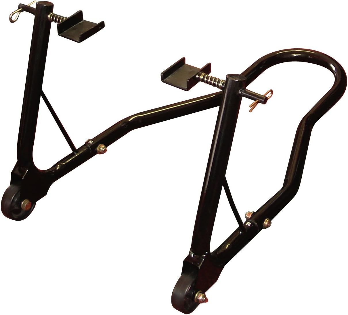 MotoGP Round Tubing Rear Track Paddock Stand - Black