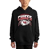 Junk Food NFL - Lightning - Officially Licensed Youth Pullover Fleece Hoodie for Boys and Girls