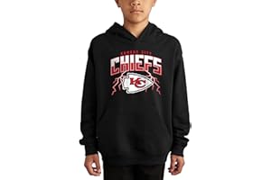 Junk Food NFL - Lightning - Officially Licensed Youth Pullover Fleece Hoodie for Boys and Girls