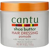Cantu Hair Dressing Pomade with Shea Butter, 4 Ounce