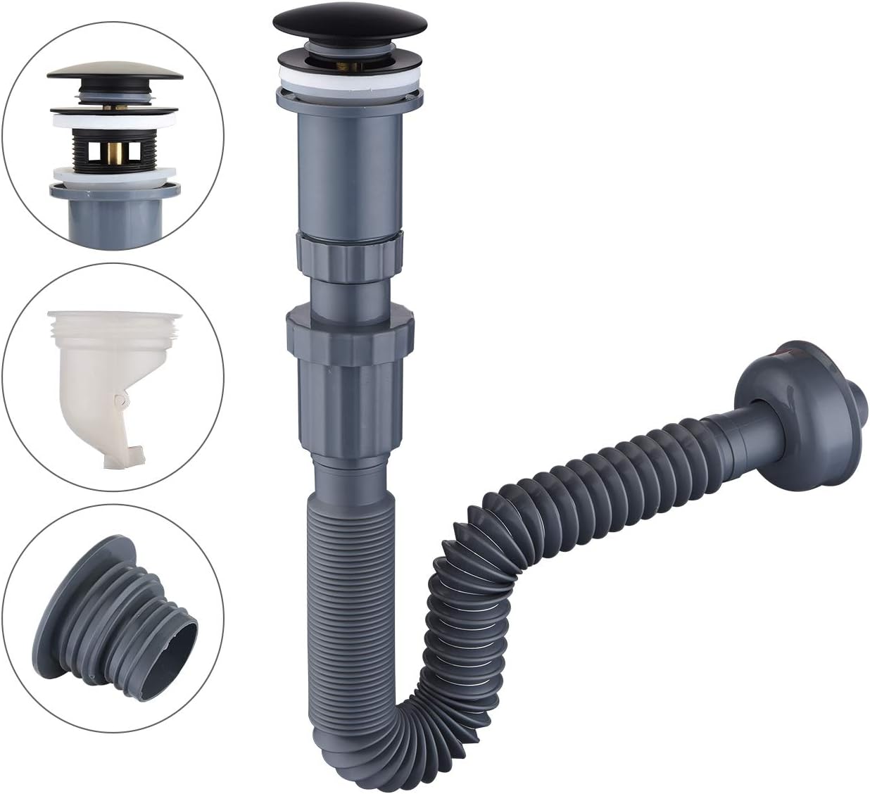 adjustable sink plug