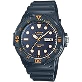 Casio Men's MRW200H-1EV Black Resin Quartz Watch with Black Dial