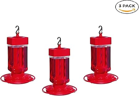 Amazon Com First Nature 3055 32 Ounce Hummingbird Feeder Set Of