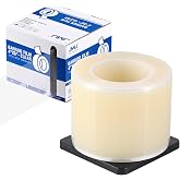 JMU Clear Barrier Film, Dental Barrier Tape 4" x 6", 1200 Sheets | Barrier Film Roll, Dental Surface Tape with Dispenser Box for Dental Medical Tattoo Use