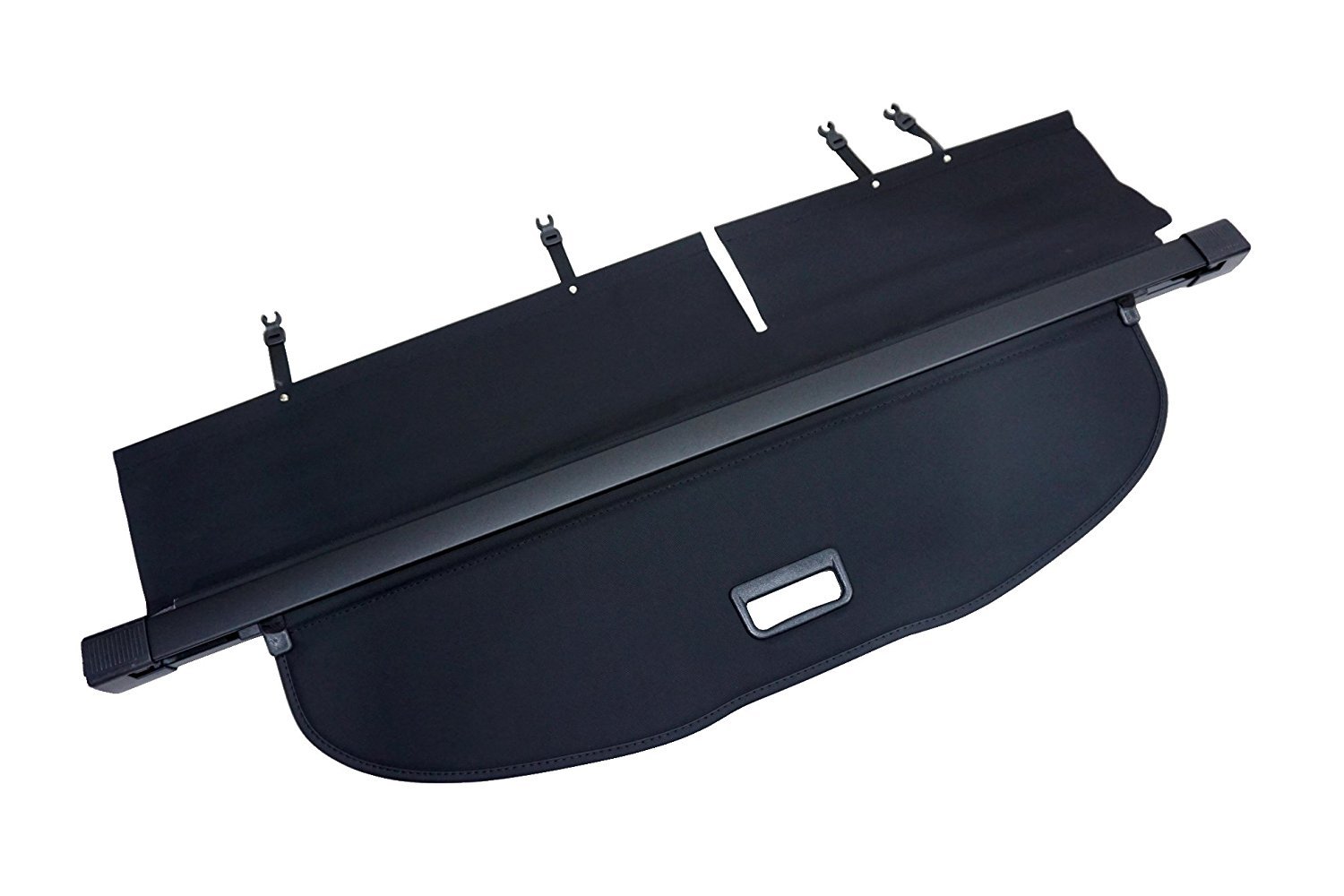 Vesul Black Updated Tonneau Cover Retractable Rear Trunk Cargo Luggage Security Shade Cover Shield Fits on Jeep Cherokee 2014 2015 2016 2017 2018 (Shade)