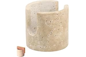Elegant Natural Marble Sponge Holder for Kitchen and Bathroom with Quick Drainage Designs Marble Bathroom Storage