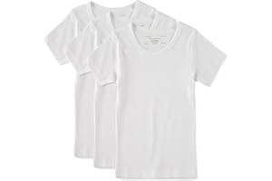 Cyndeelee Girls Cotton Undershirt T-Shirt Camisole Tank Top, Multi Pack (Size 2T-14)