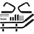 FreeTec Front and Rear Grab Handles Kit Grab Bars Compatible for Jeep Wrangler JK 2DR/4DR 2007-2017