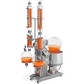 Lab 50L Rotary Evaporator Dual Condensation System Set up;Explosion Proof Rotary Evaporator -180 Degrees Celsius 110V or 220V