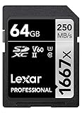 Lexar 64GB Professional 1667x SD