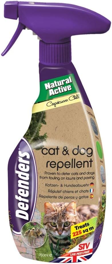 Defenders Cat & Dog Scatter Repellent Welfare-Friendly Spray 750ml (1 x 750ml)