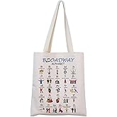 MNIGIU Musical Tote Bag Musical Lover Gift Musical Merchandise Musical Lover Gift