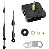 Carkio High Torque Clock Movement,29/32Inch Long Shaft Clock Movement Mechanism with Hands,DIY Repair Quartz Wall Clock Movement Kit