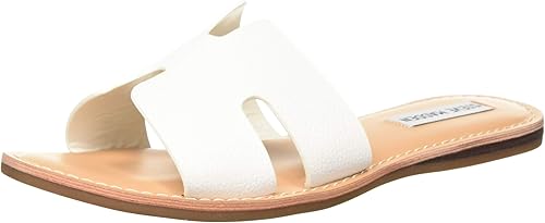 steve madden white slides