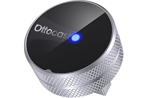 OTTOCAST Mini Tube 2026 Wireless CarPlay & Android Auto Adapter, Ultra-Fast Auto Reconnect,WiFi 6 & Bluetooth 5.4,Mini Plug &