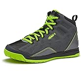 AND1 Showout Girls & Boys Basketball Shoes Kids, Boys High Top Sneakers, Youth Size 1 to 7 Kids Basketball Shoes Boys