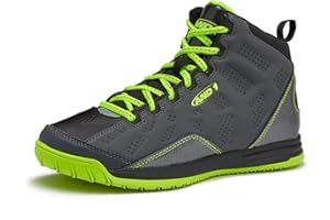 AND1 Showout Girls & Boys Basketball Shoes Kids, Boys High Top Sneakers, Youth Size 1 to 7 Kids Basketball Shoes Boys