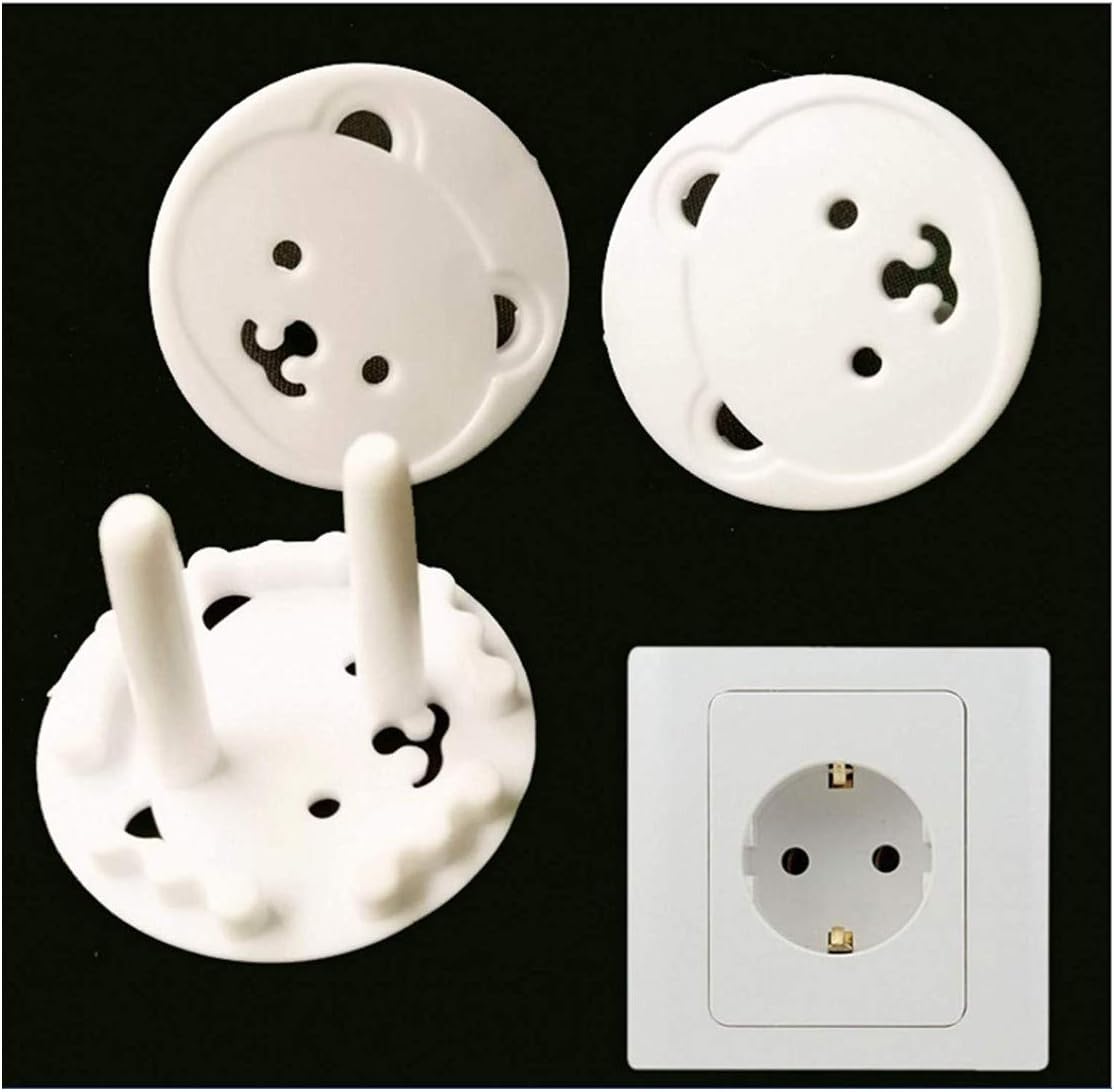 10 Copriprese Di Sicurezza Per Bambini - Adesivi, Facile Rimozione, Protezione Anti-cortocircuito - Foto 4