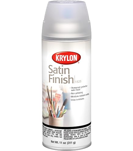 Krylon K01303007 Acrylic Spray Paint Crystal Clear in 11-Ounce
