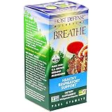 Host Defense - Breathe Capsules, Healthy Respiratory Support, 60 count (FFP) by Host Defense