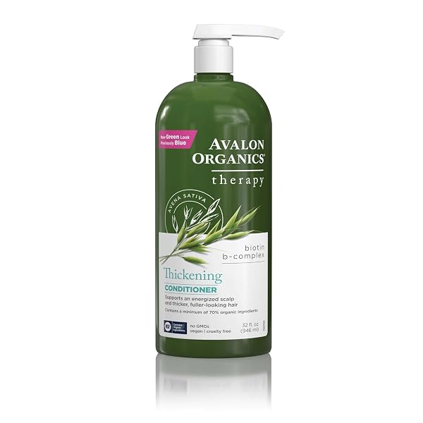 AVALON ORGANICS THERAPY THICKENING CONDITIONER BIOTIN B-COMPLEX, 32 OZ