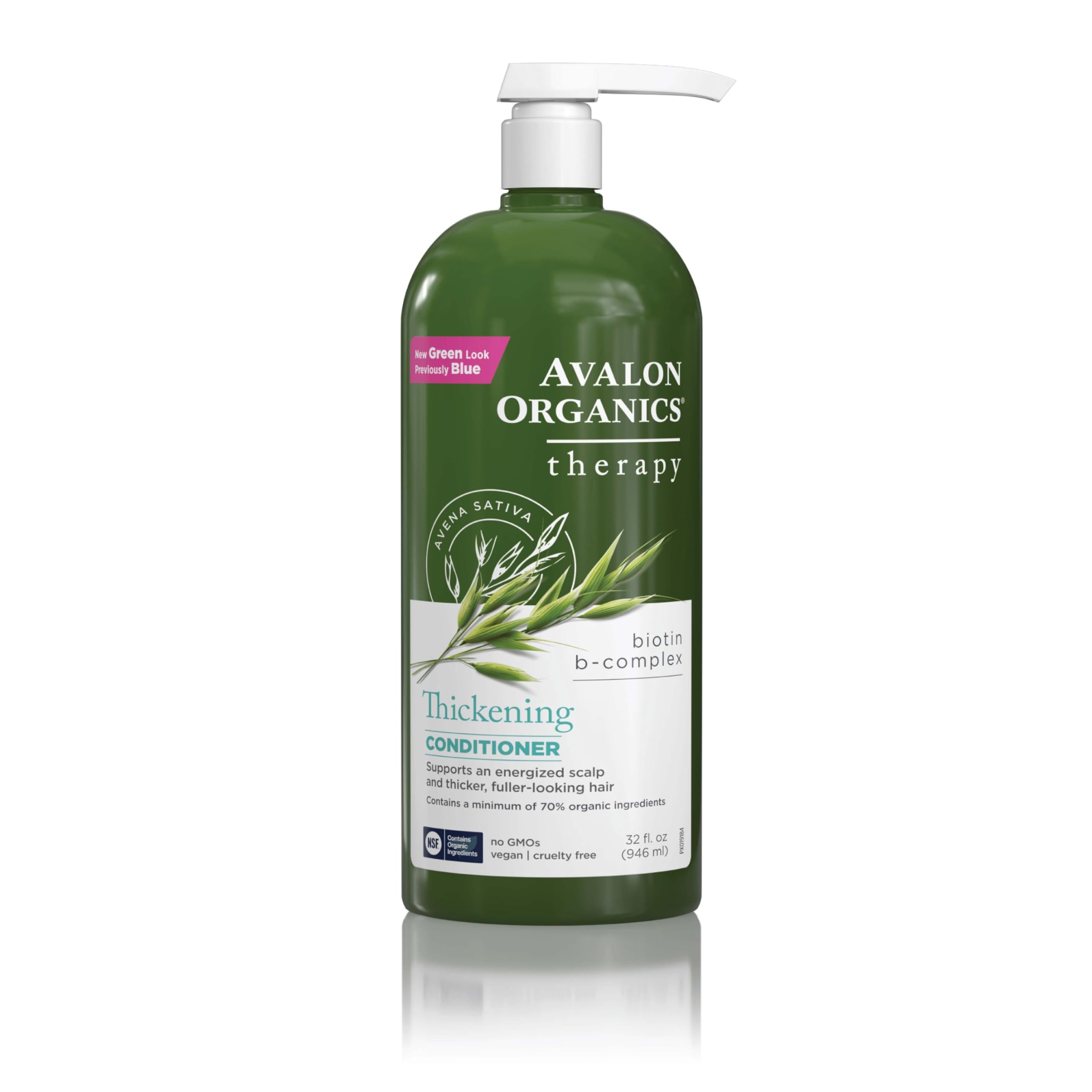 Avalon Organics Biotin B-Complex Thickening Conditioner, 32 oz.